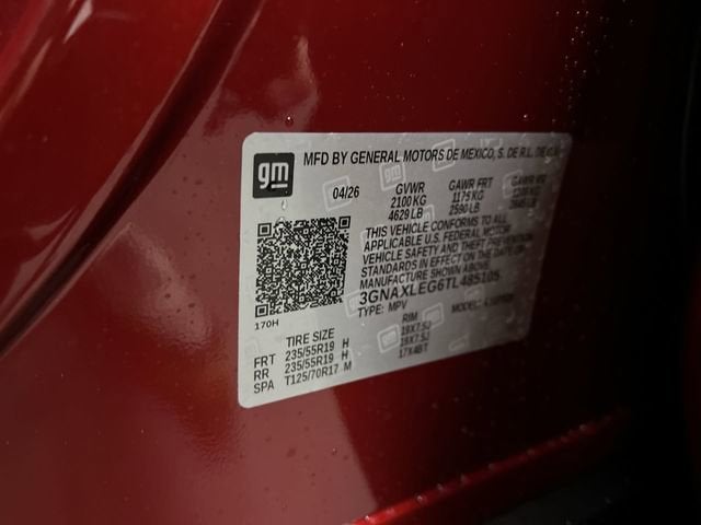 2026 Chevrolet Equinox RS