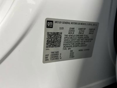 2026 Chevrolet Equinox RS