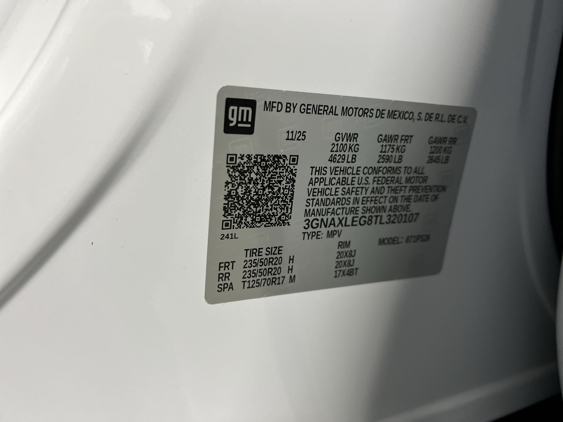 2026 Chevrolet Equinox RS