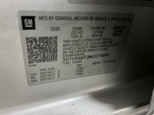 2021 GMC Sierra 1500 4WD Crew Cab Short Box