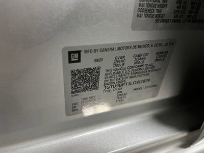2020 GMC Sierra 1500 SLE