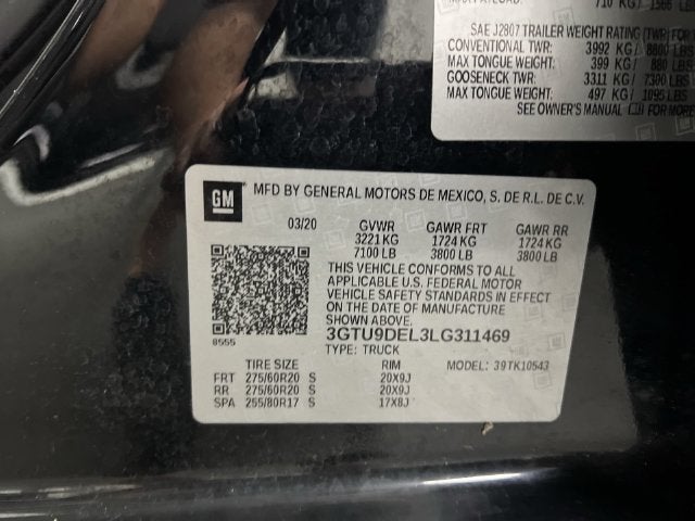 2020 GMC Sierra 1500 SLT