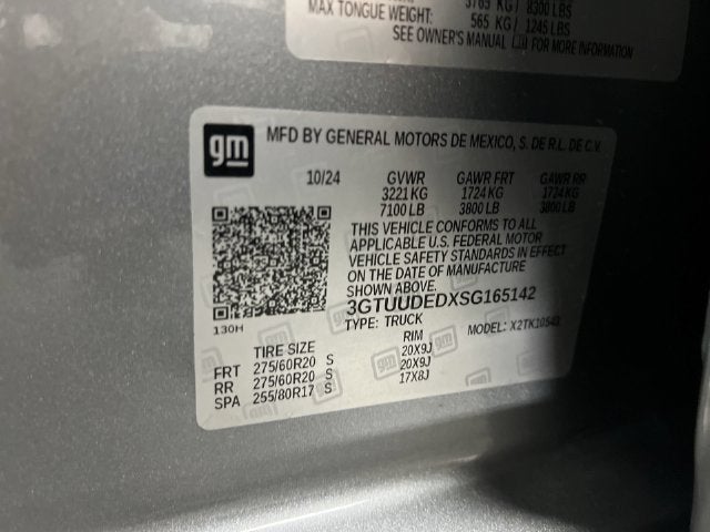 2025 GMC Sierra 1500 SLT
