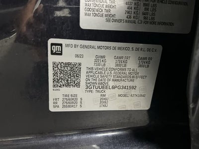 2023 GMC Sierra 1500 AT4