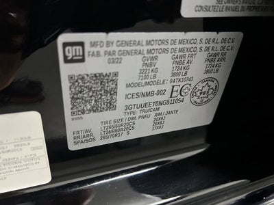 2022 GMC Sierra 1500 AT4