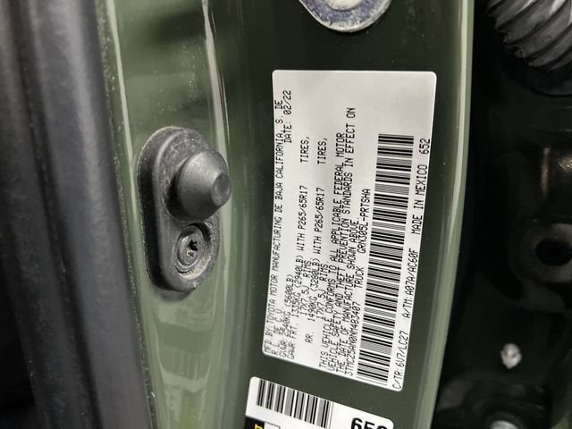 2022 Toyota Tacoma 4WD SR