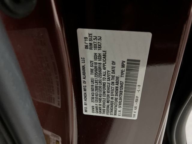 2019 Honda Odyssey EX-L