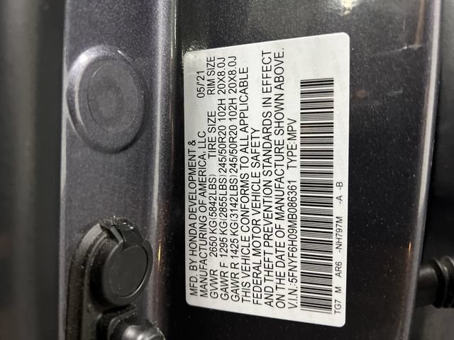 2021 Honda Pilot AWD Elite