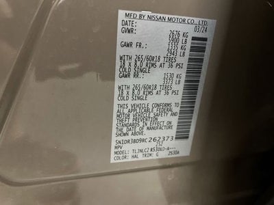 2024 Nissan Pathfinder Rock Creek 4WD