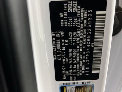 2022 Kia Telluride EX