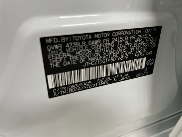 2019 Lexus IS 350 IS 350