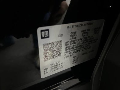 2026 Chevrolet Trax 1RS