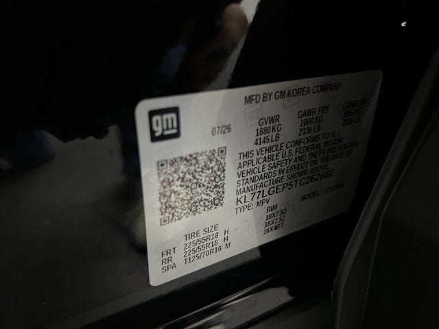 2026 Chevrolet Trax 1RS
