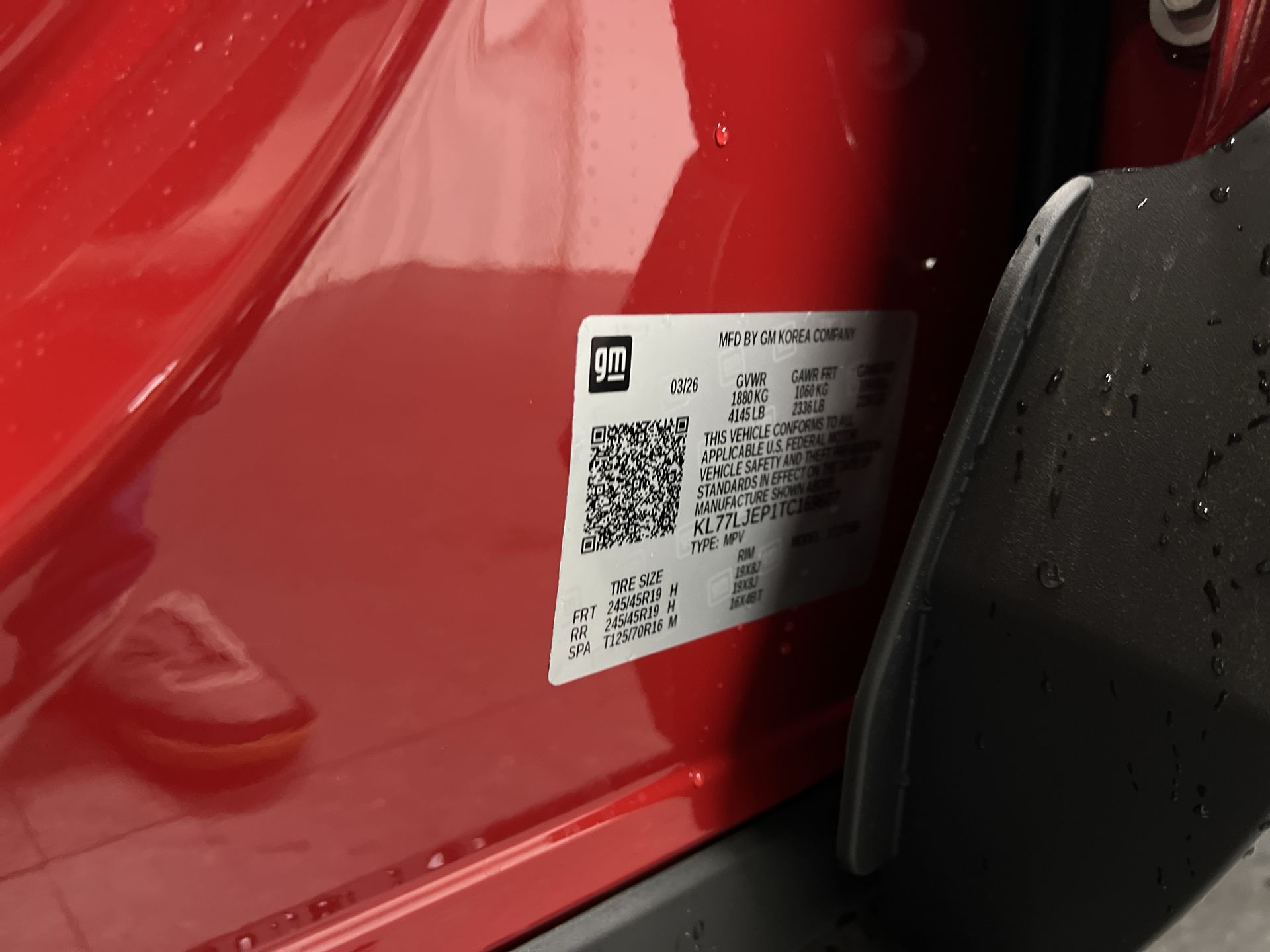 2026 Chevrolet Trax 2RS