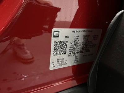 2026 Chevrolet Trax 2RS