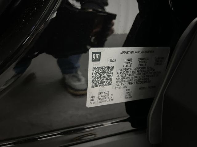 2026 Chevrolet Trax 2RS