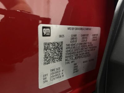 2026 Chevrolet Trax 2RS