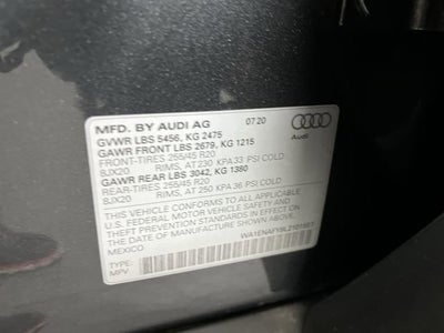2020 Audi Q5 Titanium Premium Plus